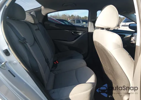 2012 Hyundai Elantra Gls z USA, uszkodzony, nr VIN 5NPDH4AEXCH122951